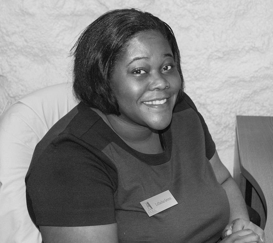 Park University's new assistant director for Academic Services and Disability Services and StepUp program mentor, LaTasha Green, provides tools and advises in order to be successful in their college and in life.