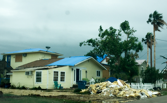 Damaged+house+in+Port+Aransas%2C+Texas