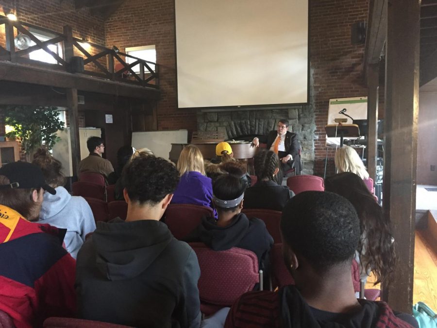 President Gunderson hosted discussions after receiving feedback about "Year of Diversity" speakers