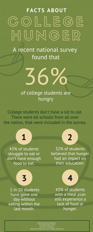 Facts about college hunger