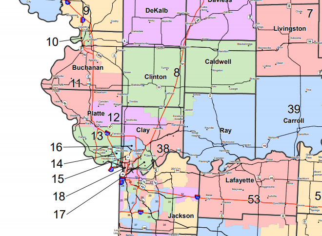 Mo House District 13 map
