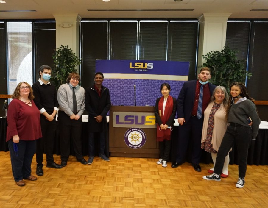 Park Speech and Debate Team at Louisianna tournament on Friday, November 5.