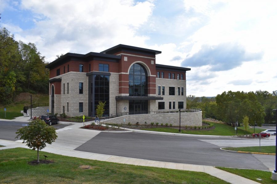 The Plaster Center provides classrooms and new technology for business students, staff and faculty, as well as quiet places to study for any student at Park.