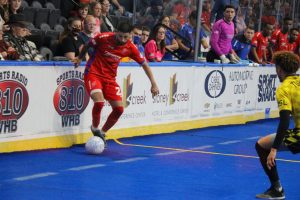 Comets midfielder Ignacio Flores played four years at Park, winning the AMC Conference title in 2013.