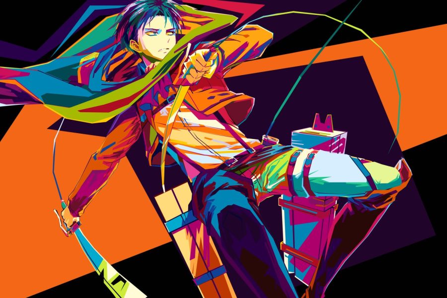 Captain Levi from the show "Attack on Titan"