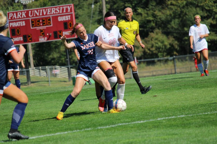 Women’s Soccer tops Baker for first time since 2005