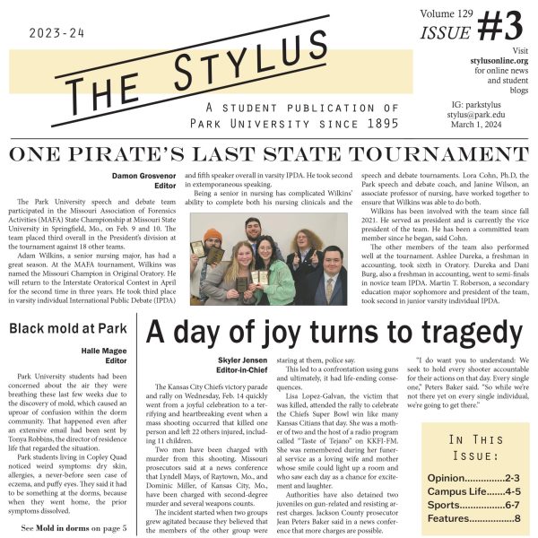 The Stylus- Volume 129, Issue 3