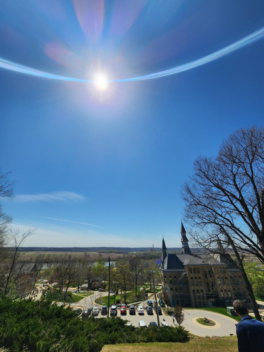 Park University experienced a deep coverage eclipse on April 8, 2024.